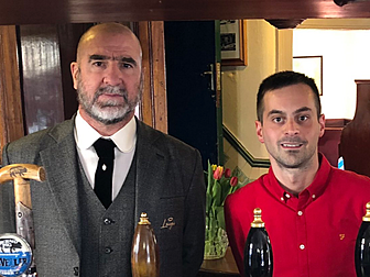 Eric Cantona gives support to...